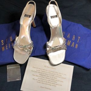 Stuart Weitzman Austrian Crystal Shoes